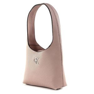 Calvin Klein - Borsetta a spalla in ecopelle martellata K80K61 1820 TFT rosa