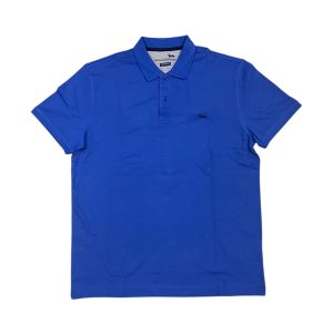 Harmont & Blaine - Polo in cotone blu cobalto Regular fit LRN033