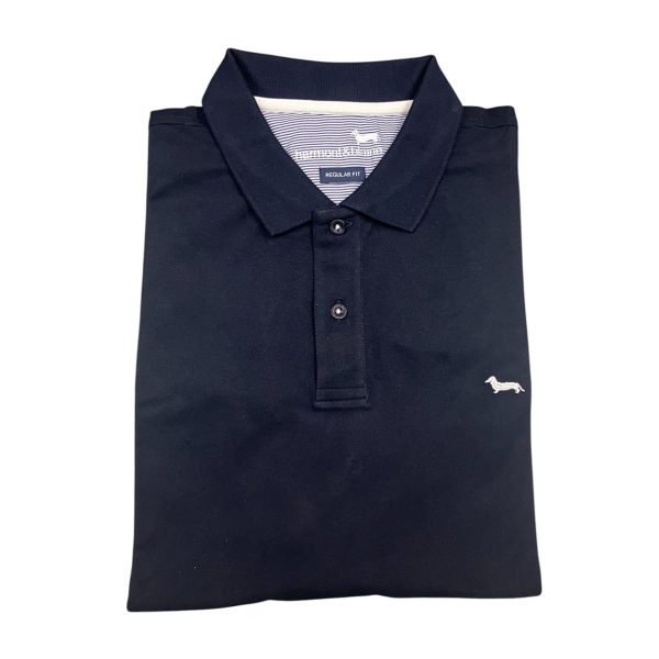 Harmont & Blaine - Polo in cotone blu navy Regular fit LRN033