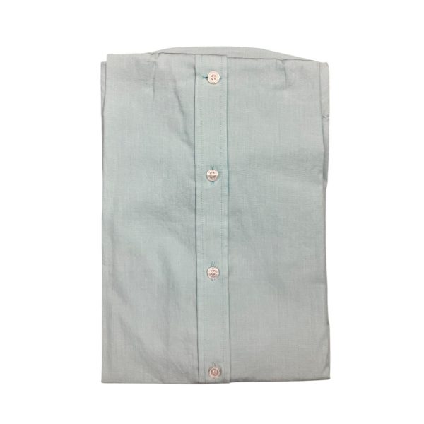 Harmont & Blaine - Camicia in cotone verde acqua CRN011 - immagine 2