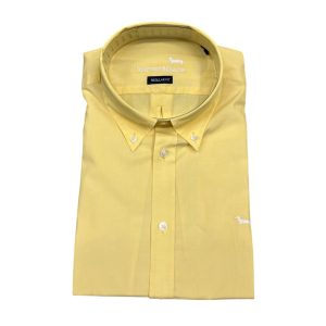 Harmont & Blaine - Camicia in cotone giallo CRN011