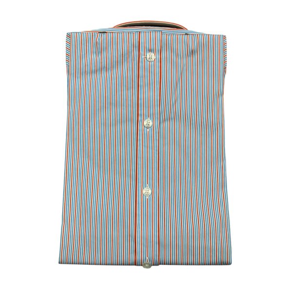 Harmont & Blaine - Camicia in cotone a righe multicolore CRNN011 - immagine 2