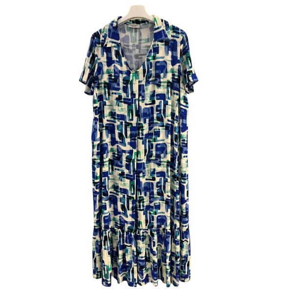 Alma Righi di Rovereto - Vestiti maxi in fresca viscosa multicolore 8571