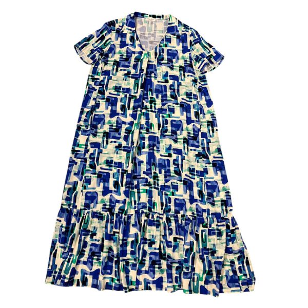 Alma Righi di Rovereto - Vestiti maxi in fresca viscosa multicolore 8571 - immagine 2