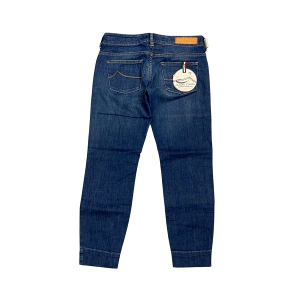 Jacob Cohën - W26 - Jeans a pinocchietto in cotone elasticizzato blu  J753 Evo Summer - immagine 2