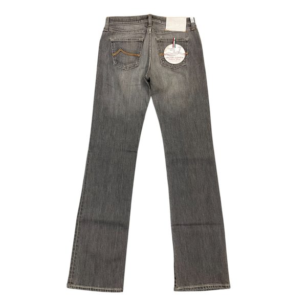 Jacob Cohën - Jeans in cotone elasticizzato grigio J710-S - immagine 2