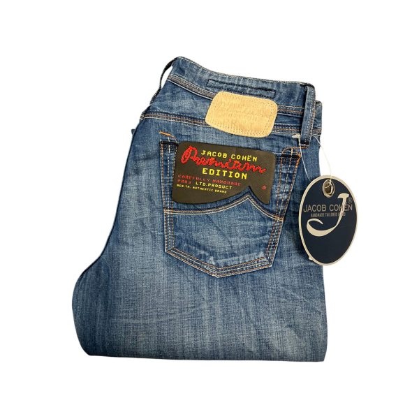 Jacob Cohen - W25 - Jeans leggero estivo in cotone con strappi decorativi PRMJ - immagine 3