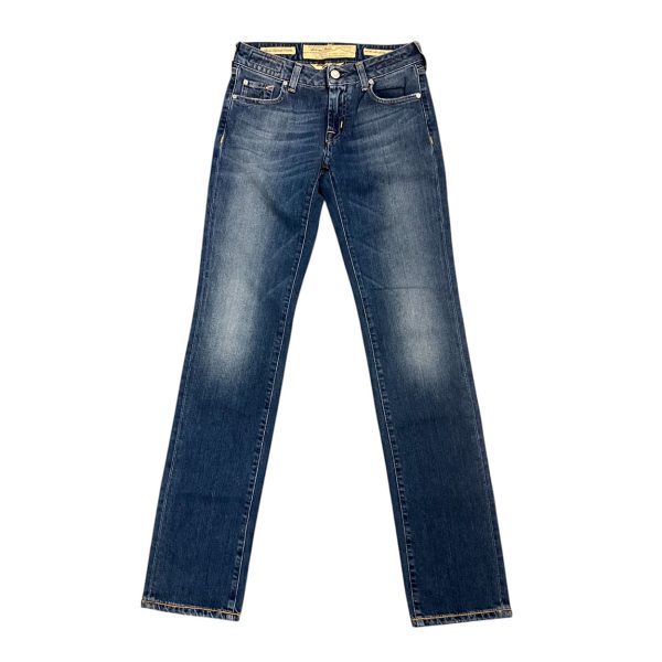 Jacob Cohën - W27 - Jeans in cotone elasticizzato blu J711