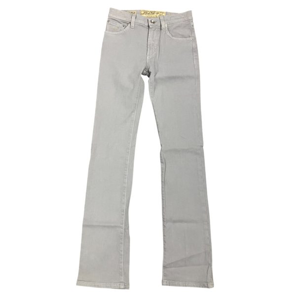 Jacob Cohën - W26 - Jeans bootcut in cotone elasticizzato grigio J710-S