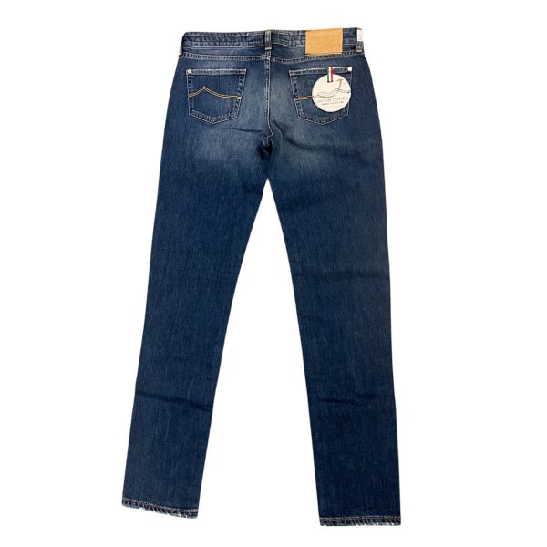 Jacob Cohën - W33 - Jeans in cotone e poliestere blu J711 - immagine 2
