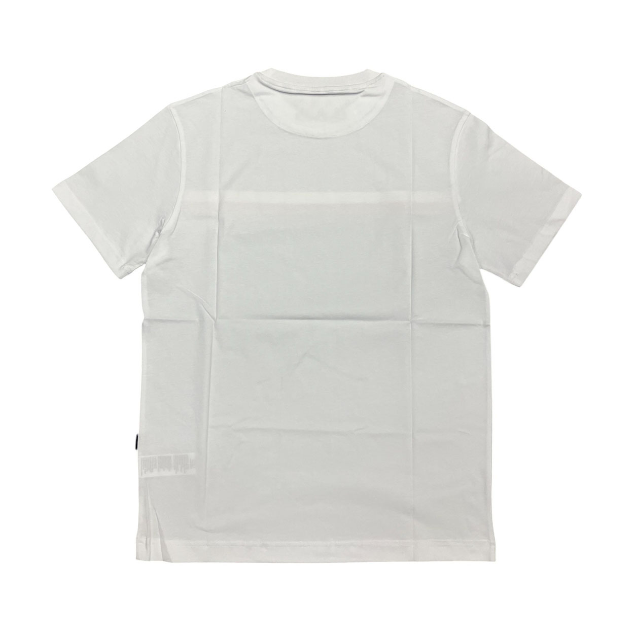 Aquascutum - T-shirt in cotone bianco logo TAQ05 uomo - immagine 2
