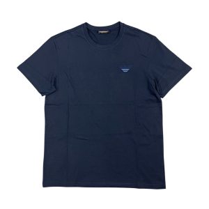 Emporio Armani - T-shirt cotone Swimwear EM000574 AF12334 Blu scuro