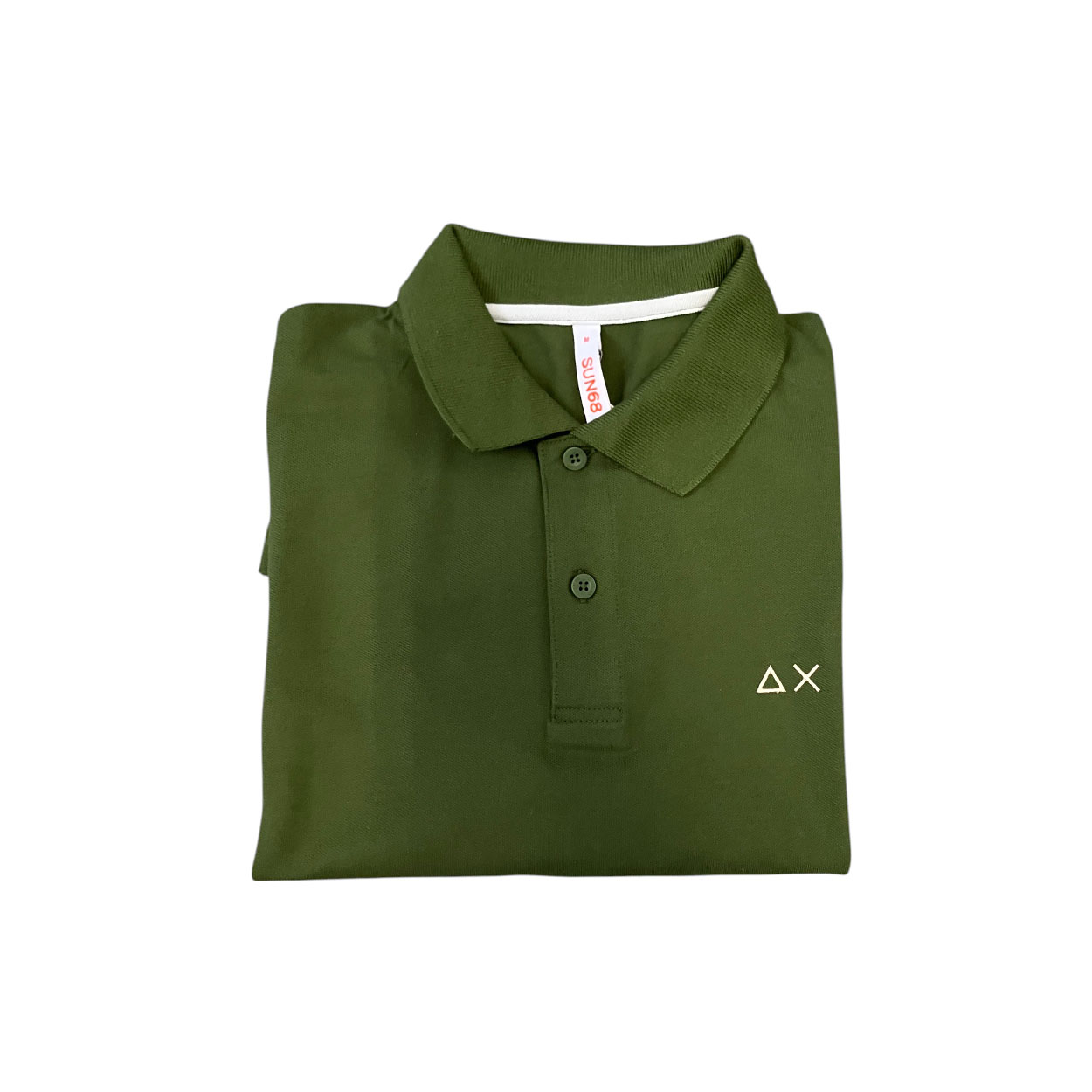 Sun68 - M - Polo basic S/S cotone A35109 verde - immagine 3