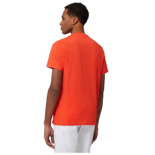 Harmont & Blaine - T-shirt Sorbetto arancione con bassotto IRN003 - immagine 2