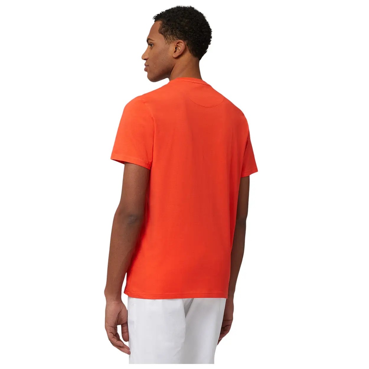 Harmont & Blaine - T-shirt uomo arancione con maxi bassotto - immagine 3