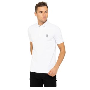Armani Exchange - XXL - Polo cotone 8NZF91 ZJ81Z9 bianco ottico