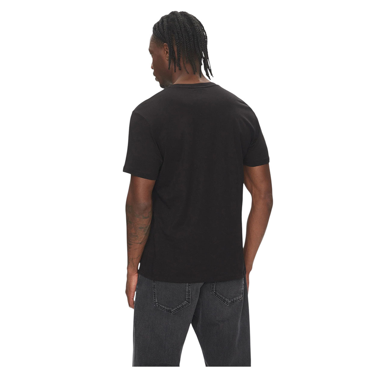 Emporio Armani - T-shirt cotone Swimwear EM000574 AF12331 Nero - immagine 2