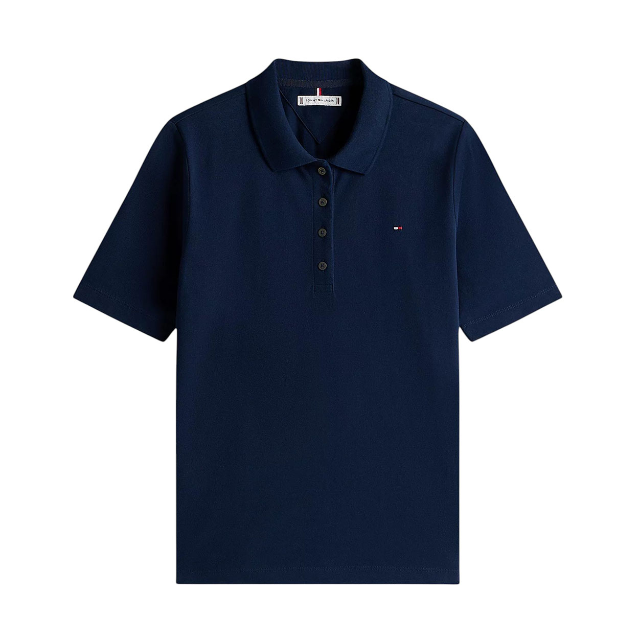 Tommy Hilfiger - Polo 1985 pique cotone WW0WW43224 Blu scuro Regular Fit