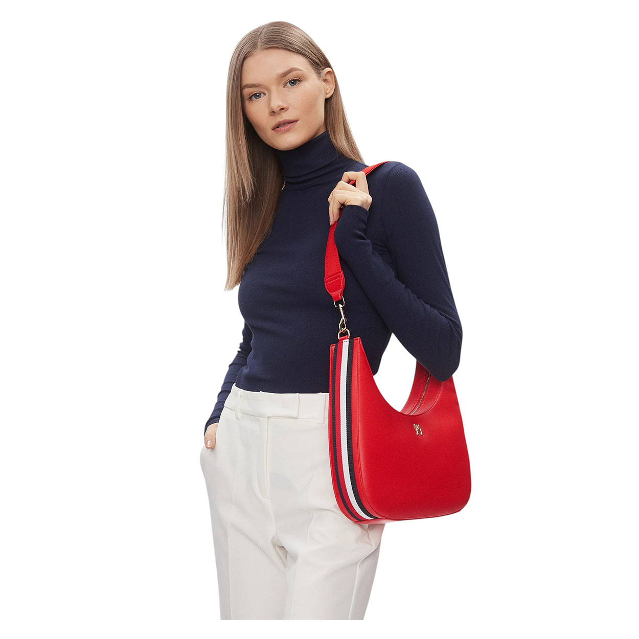 Tommy Hilfiger - Borsetta Th Essential Sc Crossover Corp AW0AW16088 Rosso - immagine 4
