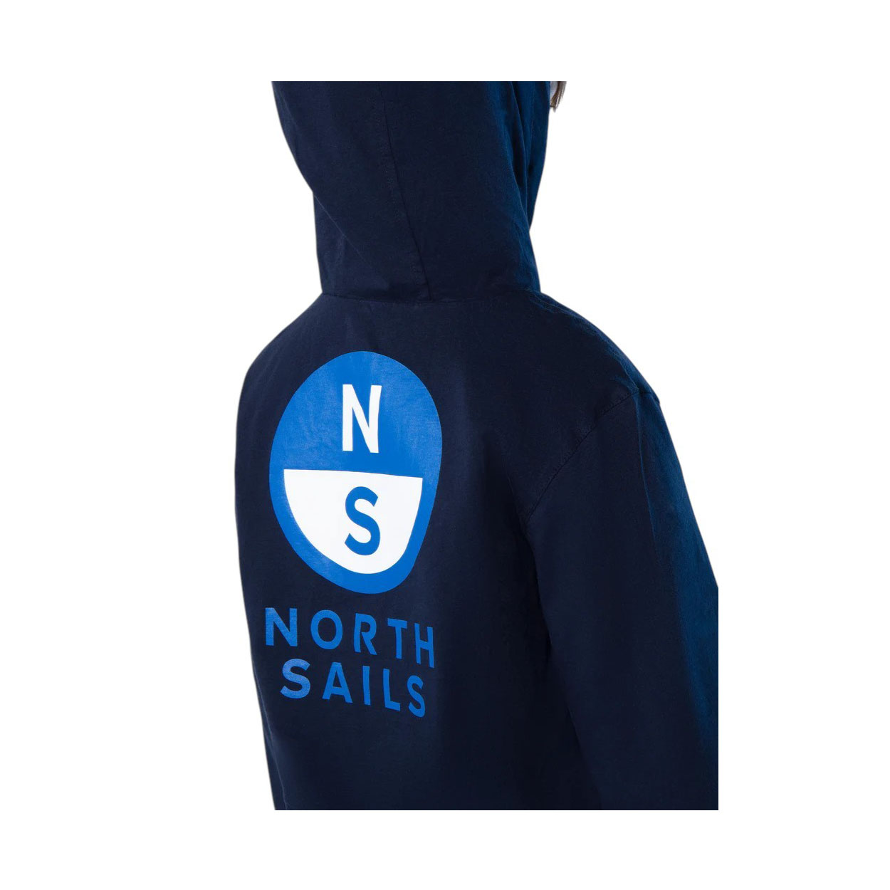 North Sails - Giacca blu reversibile blu scuro Windbreaker 701925-SS24 - immagine 2