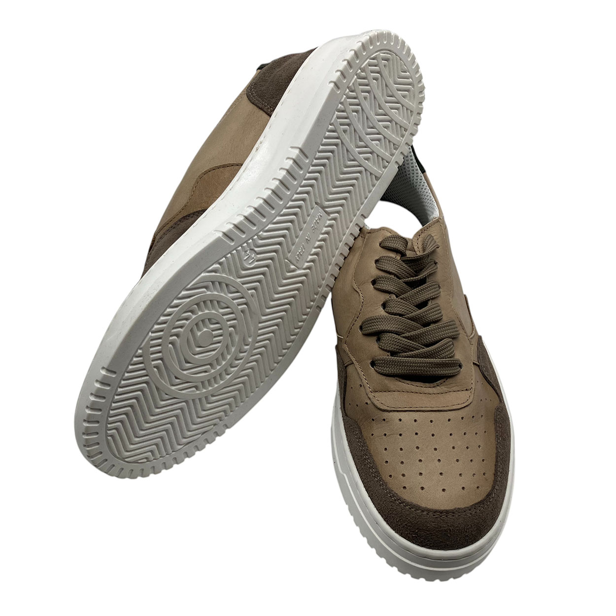 Bruno Verri - Sneakers basso in pelle modello Utri uomo - immagine 4