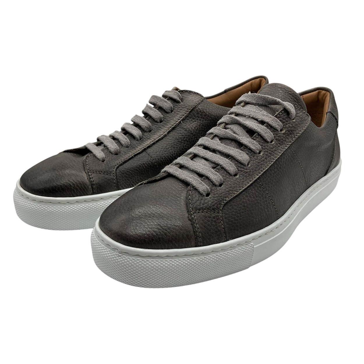 Guido Ferri - EU/40 - Sneakers basso pelle taupe 2601 uomo - immagine 4