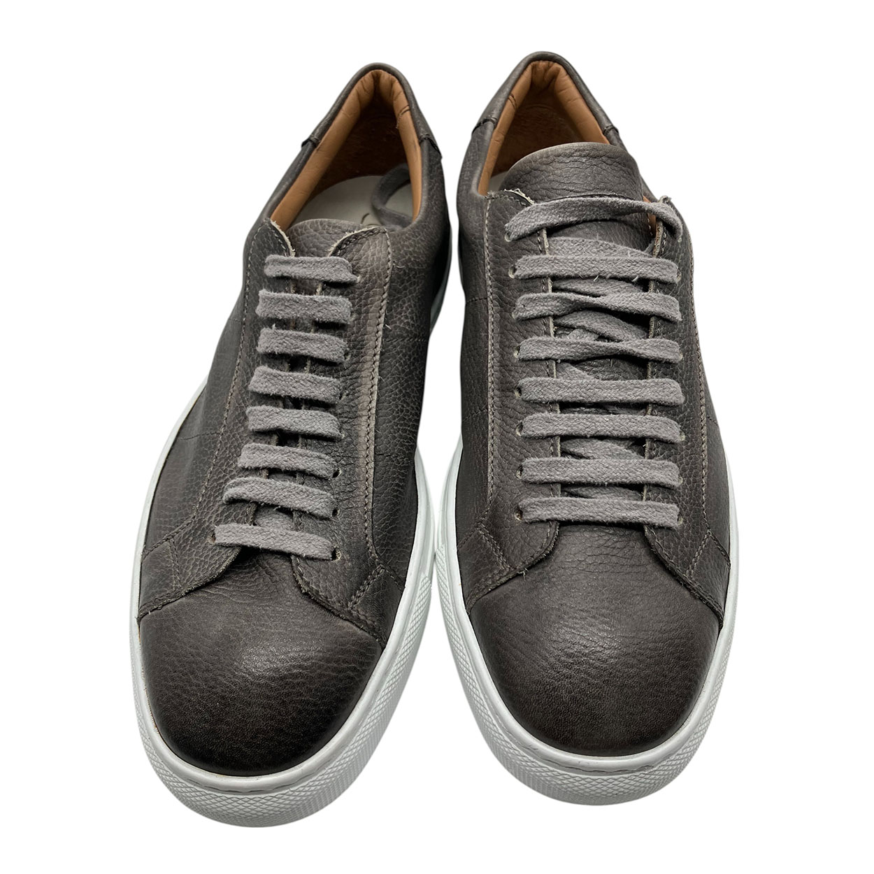 Guido Ferri - EU/40 - Sneakers basso pelle taupe 2601 uomo - immagine 2