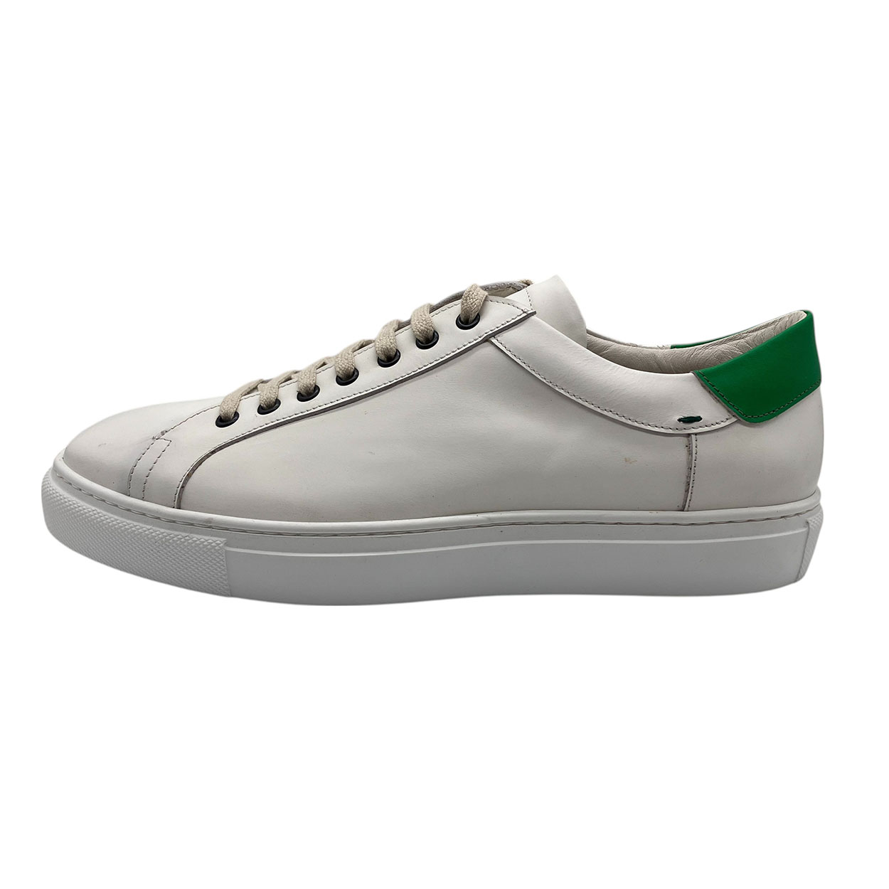 Franco Fedele - EU/44 - Sneaker basso in pelle bianco 2585