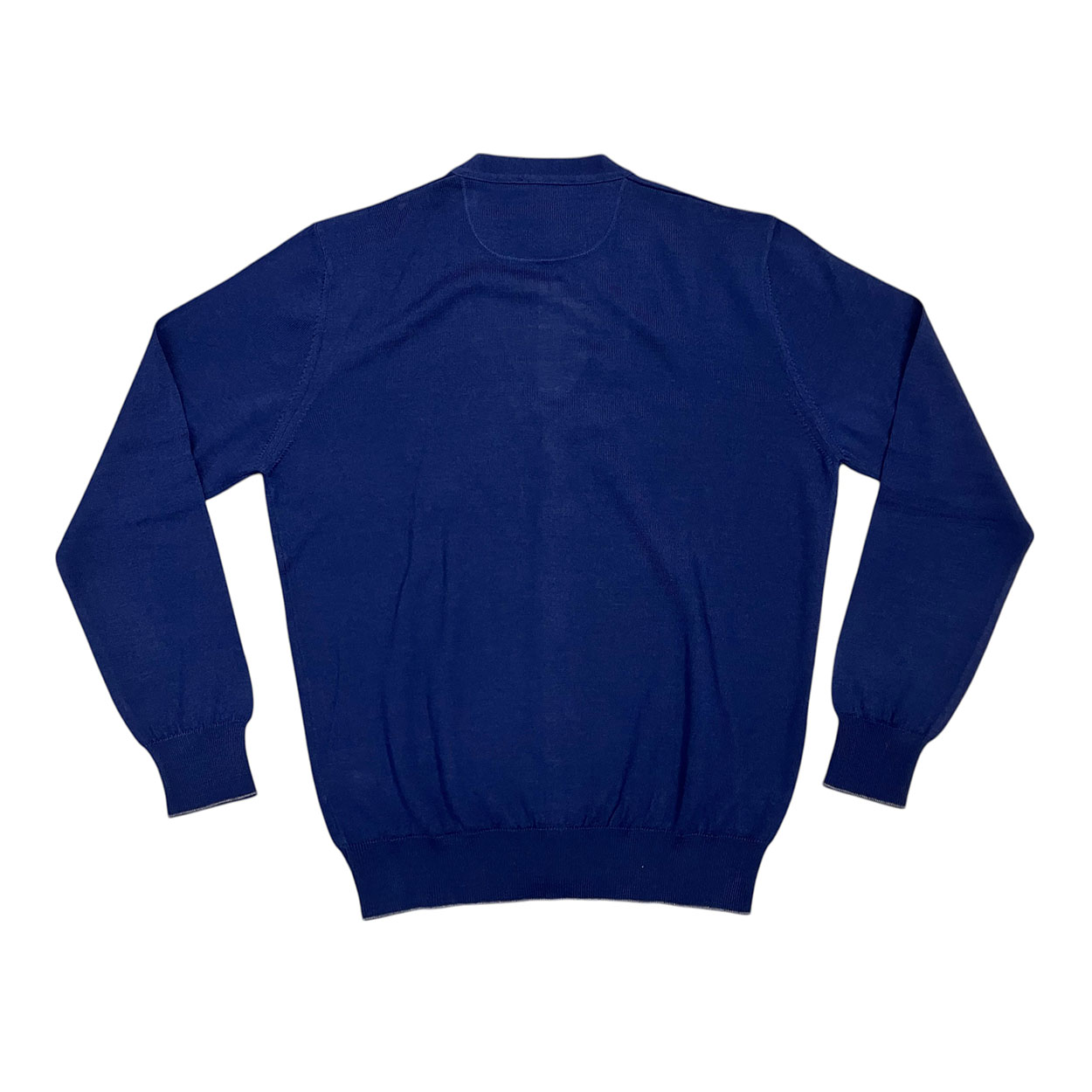 Gioferrari - IT/50 - Cardigan in lana merino VI 003 C09 blu - immagine 2