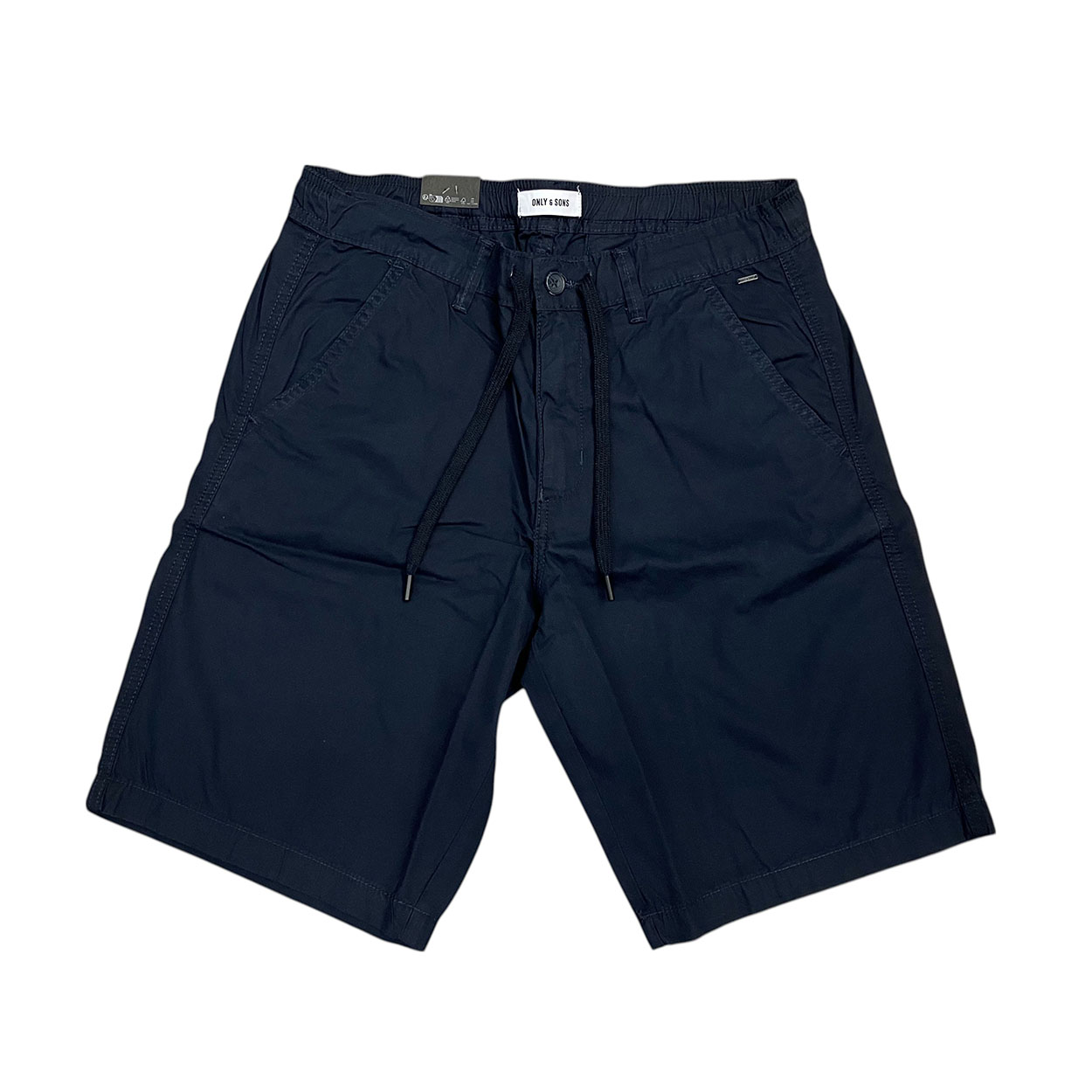 Only & Sons - Bermuda in cotone blu scuro Onsloc 22029213
