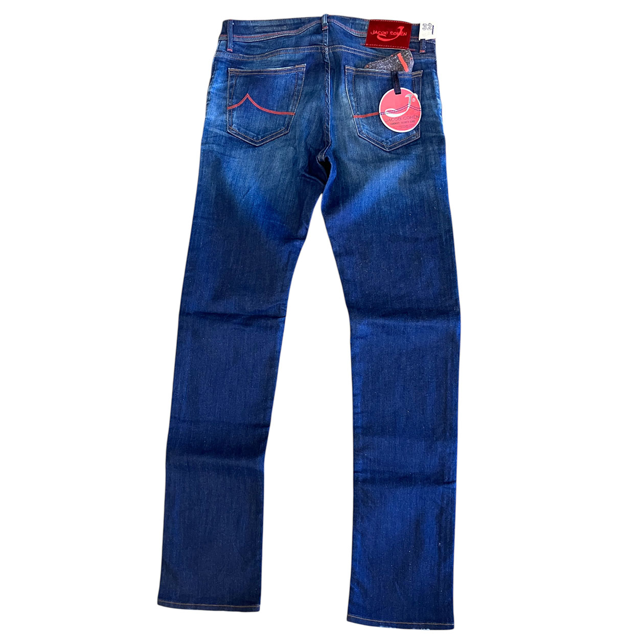 Jacob Cohën - W32 - Jeans in cotone elasticizzato blu Type J622.Comf - immagine 2