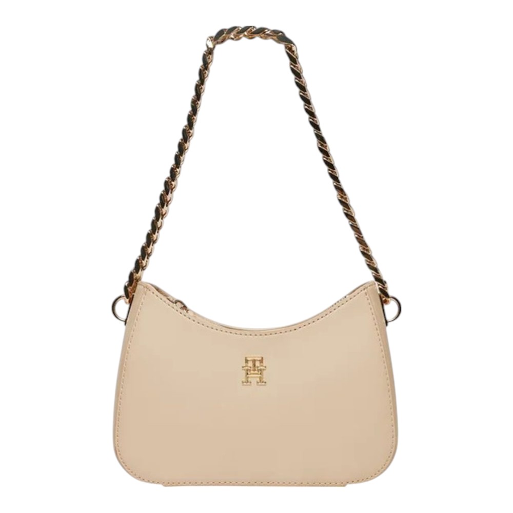 Tommy Hilfiger - Borsetta Th Refined Chain Shoulder Bag AW0AW16079 Beige