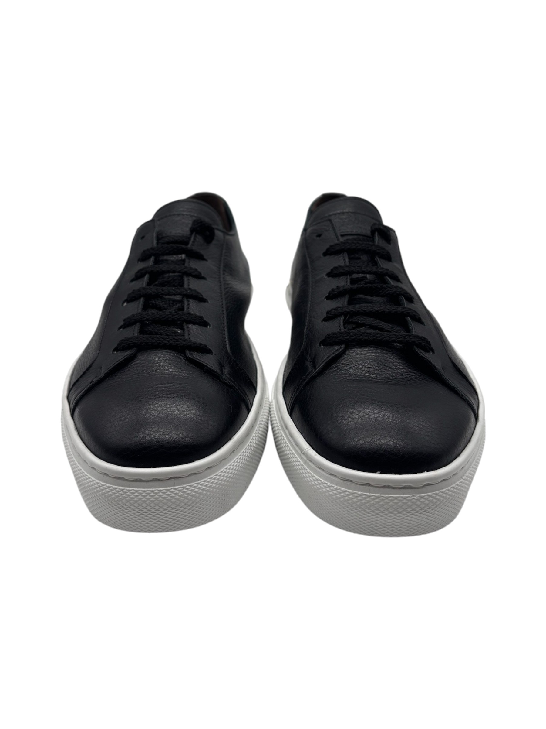Franco Fedele - Sneakers uomo in pelle nera - 45 - immagine 2