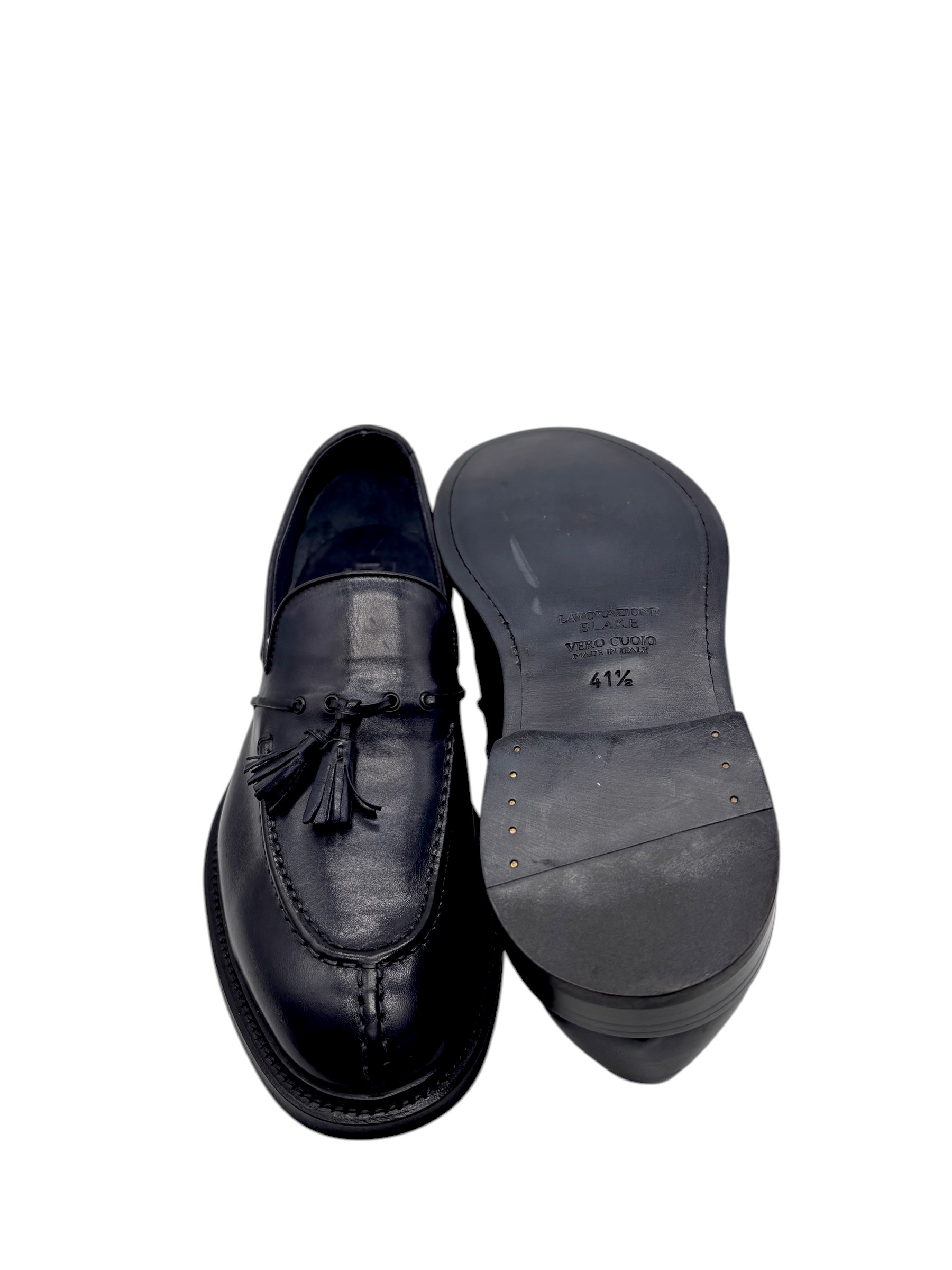 Brecos- Mocassino uomo con nappine - 41 1/2 - immagine 4