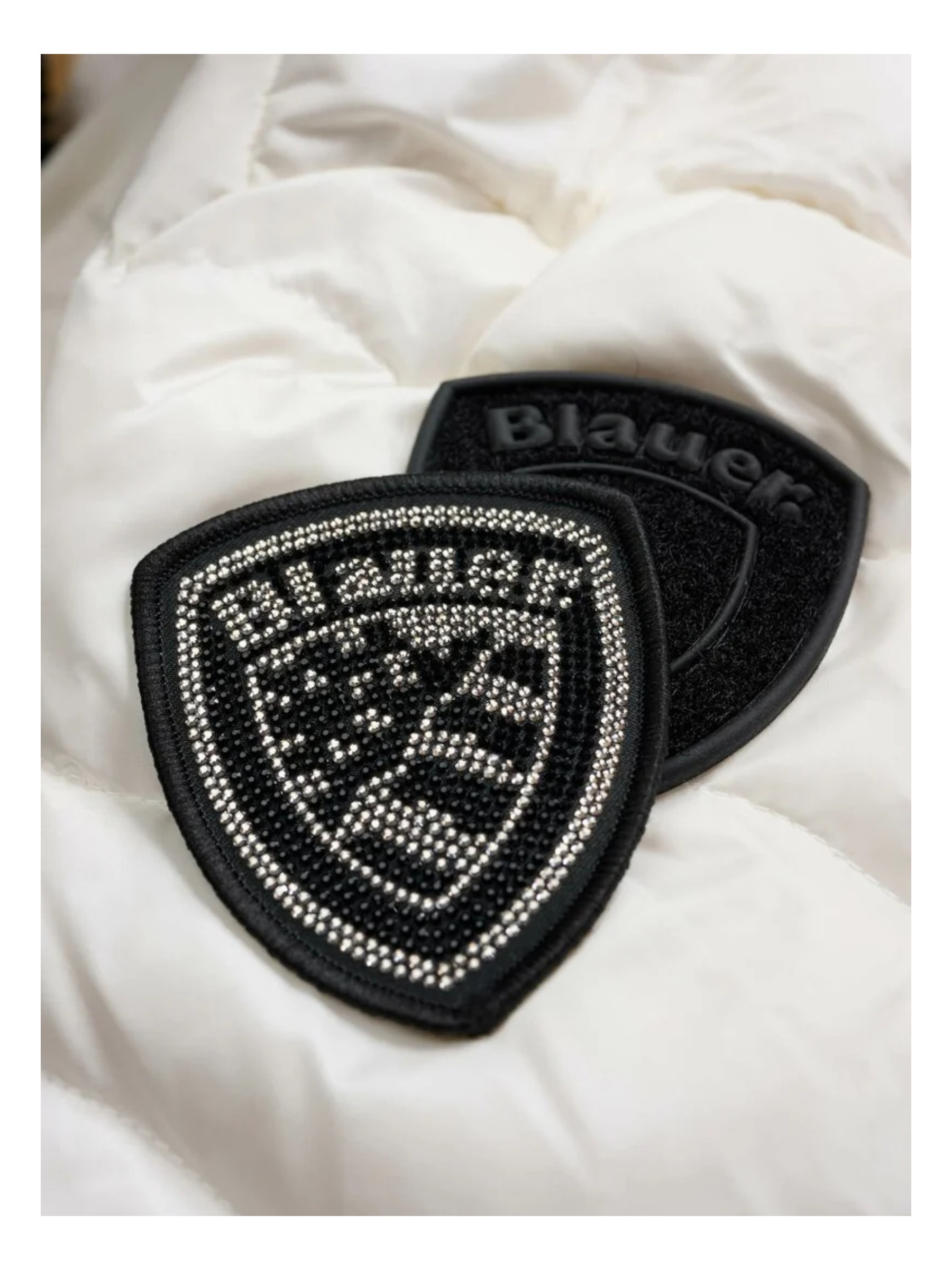 Blauer – Giubbotto bianco donna con bordo in pelliccia murmasky - S - immagine 5