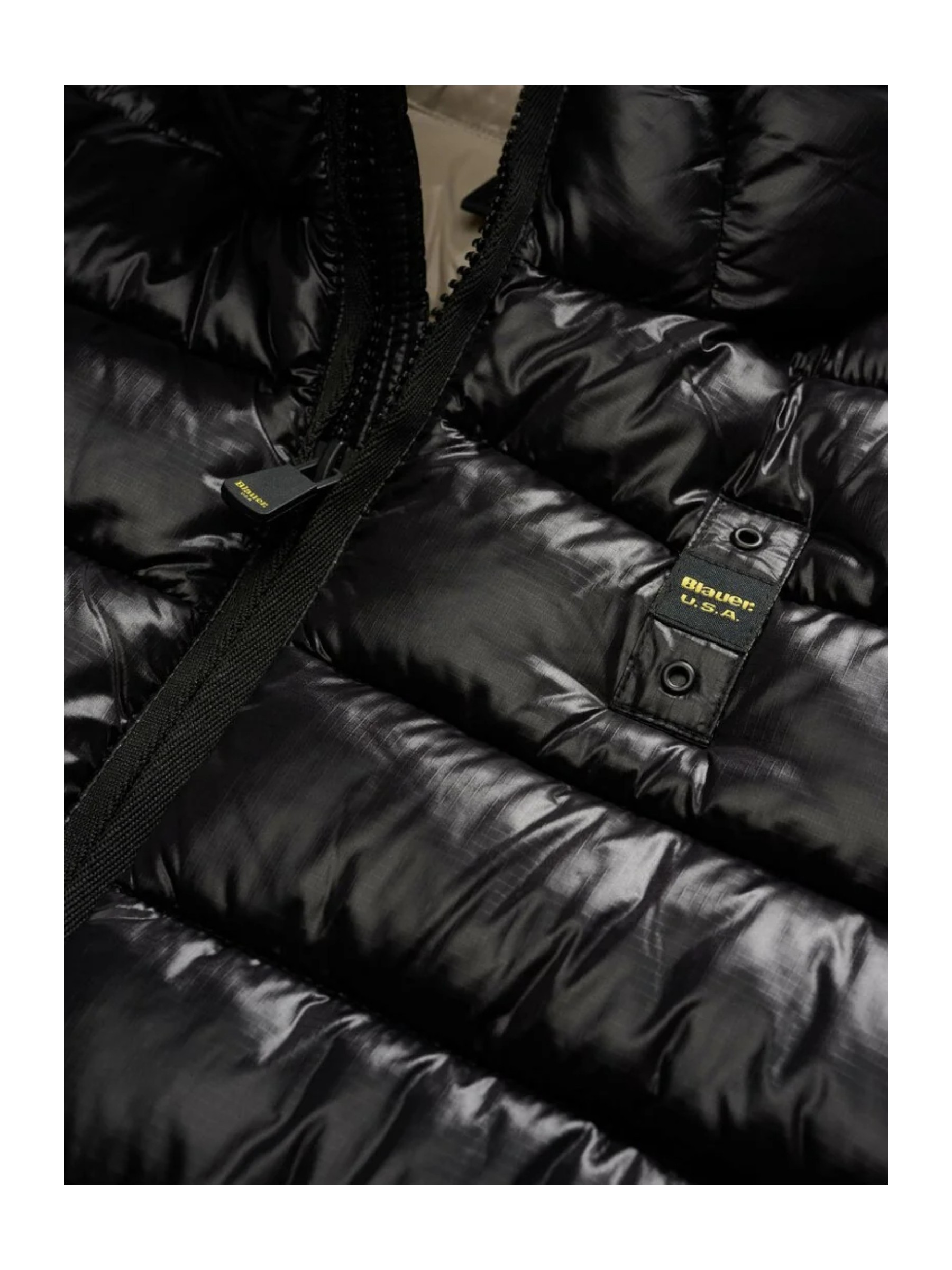 Blauer - Giubbotto nero uomo - L - immagine 5