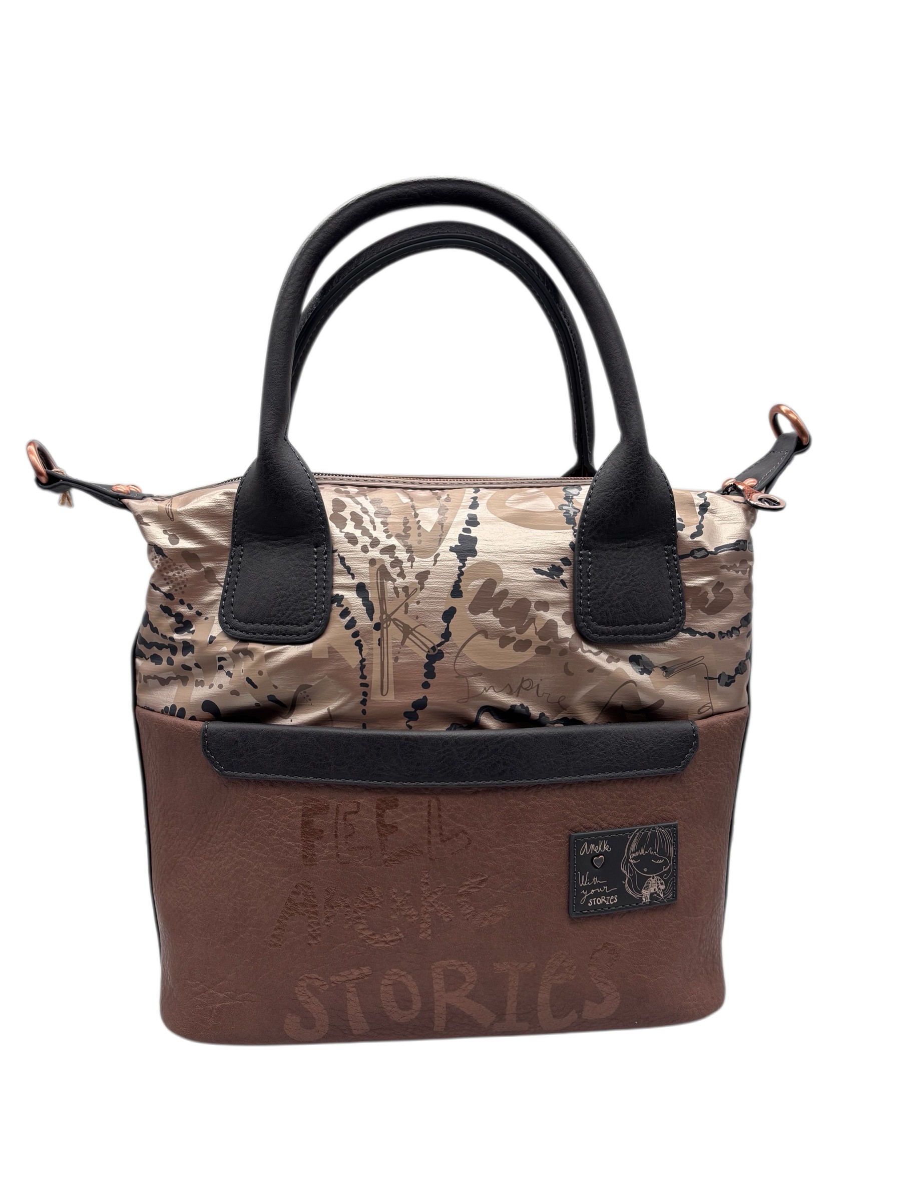 Anekke - Borsa con manico e tracolla Intentions - immagine 3