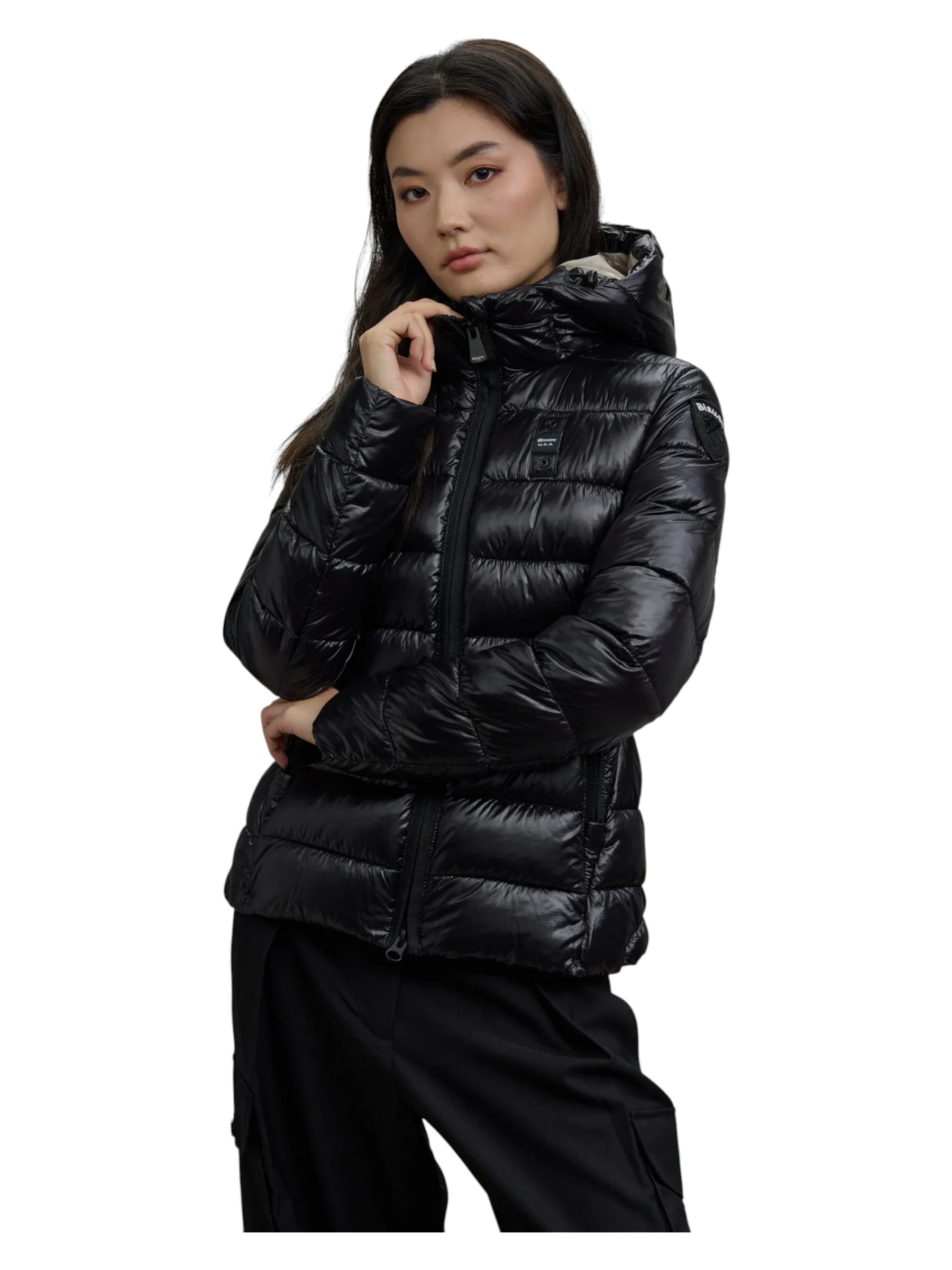 Blauer - Giubbotto nero donna - S - immagine 2