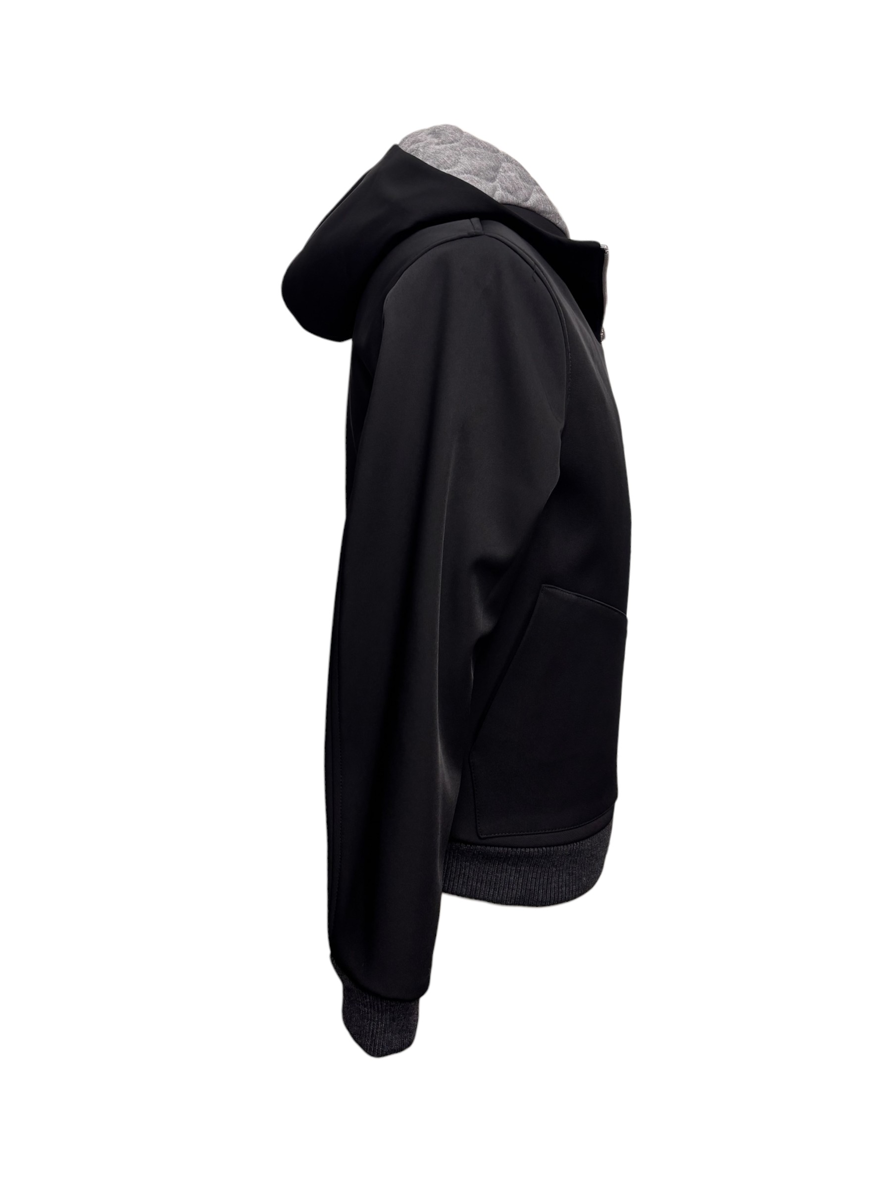 Scarano Napoli – Giubbino uomo in tessuto tecnico nero – 50 - immagine 2