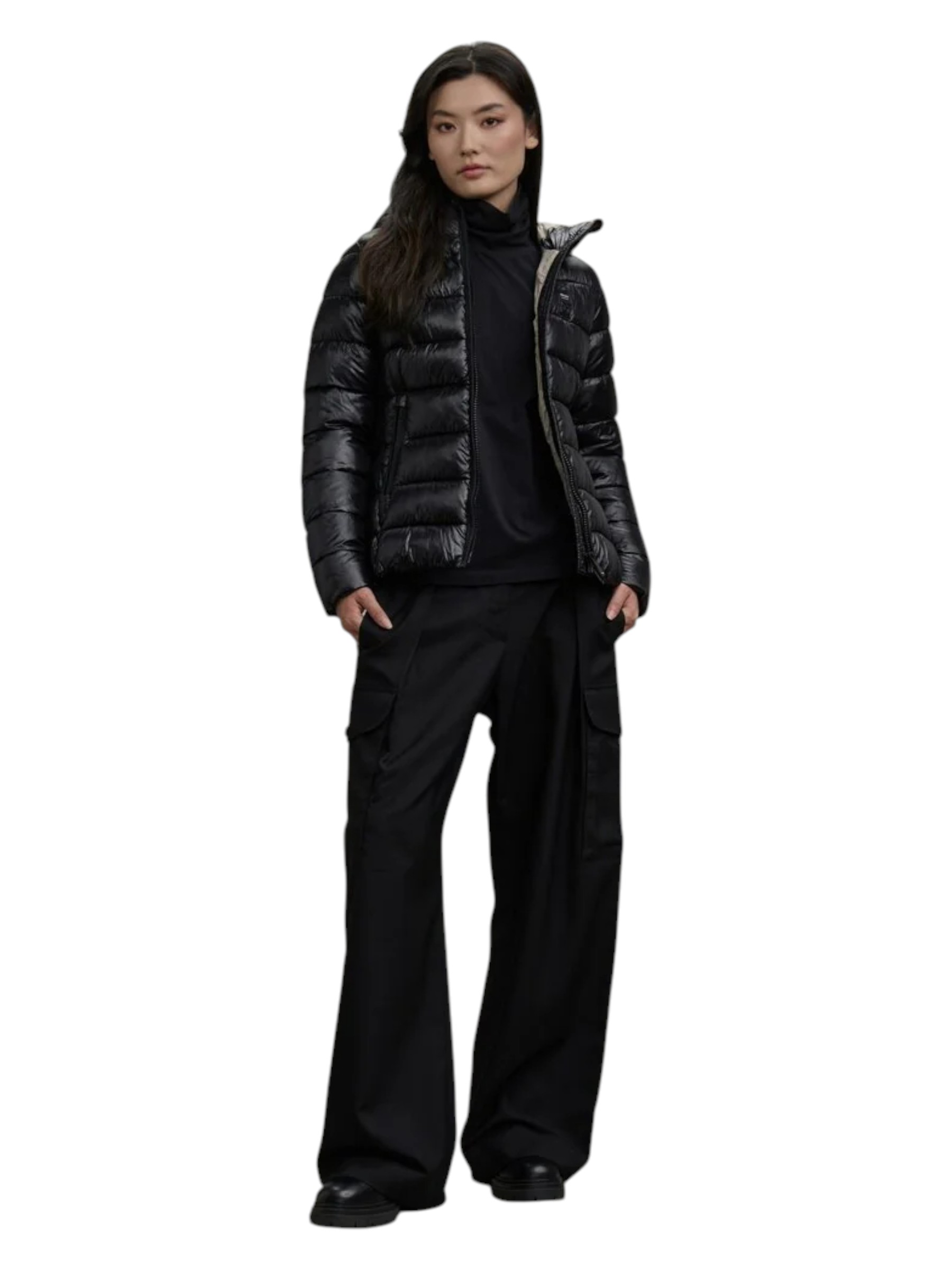 Blauer - Giubbotto nero donna - S - immagine 4