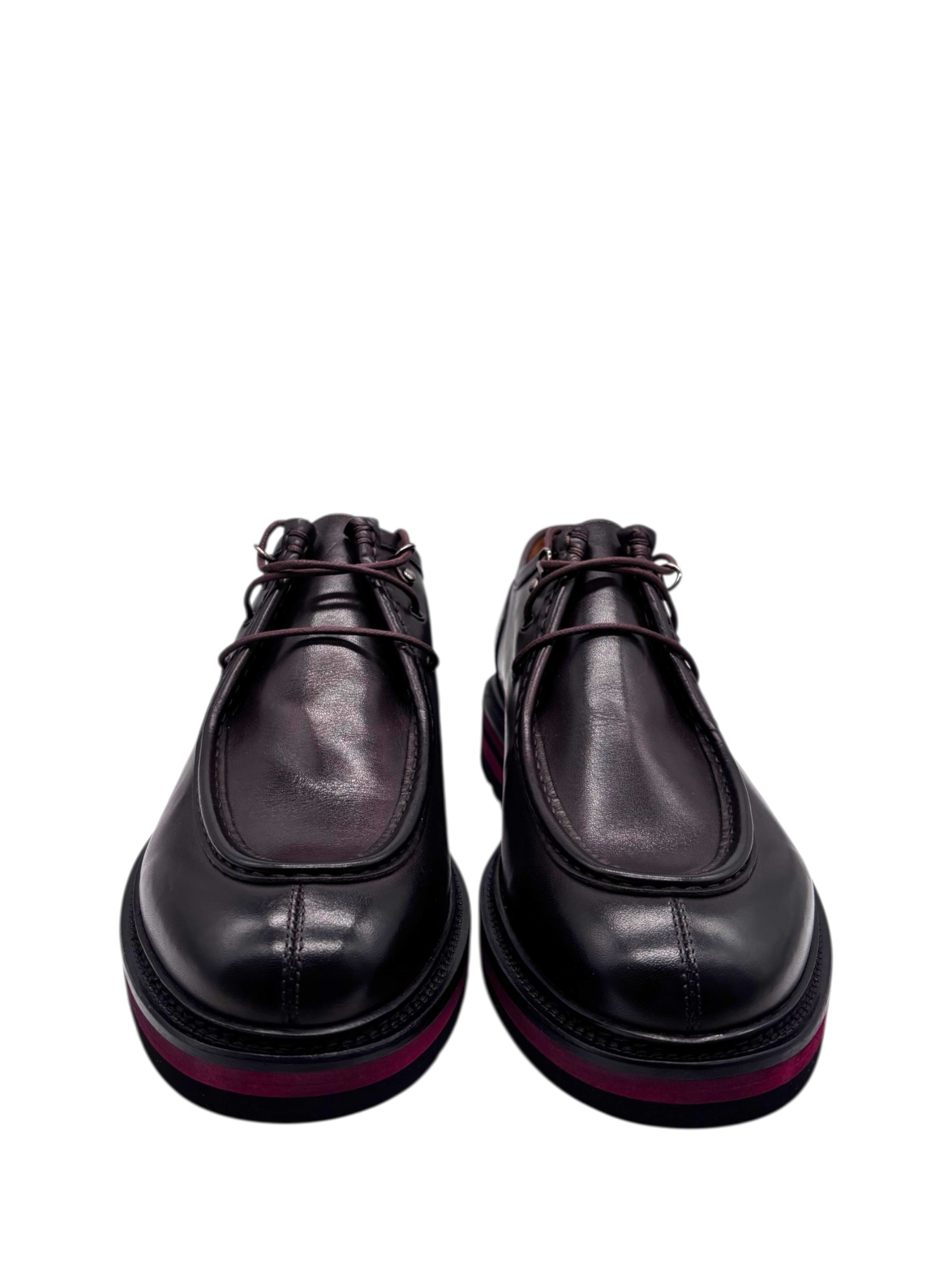 Brecos - Scarpe uomo modello Ingegnere in pelle testa di moro - 42 - immagine 2