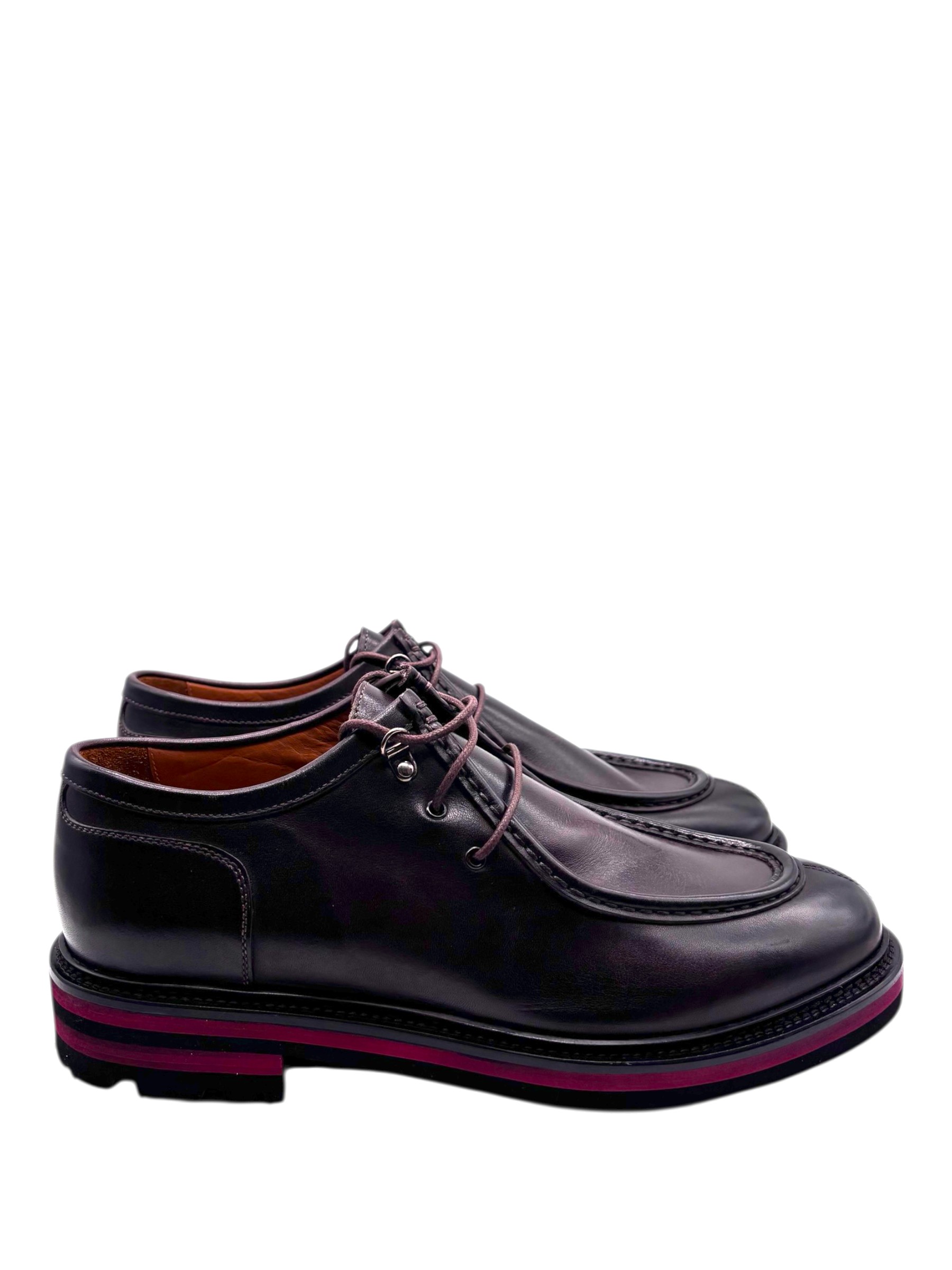 Brecos - Scarpe uomo modello Ingegnere in pelle testa di moro - 42 - immagine 3