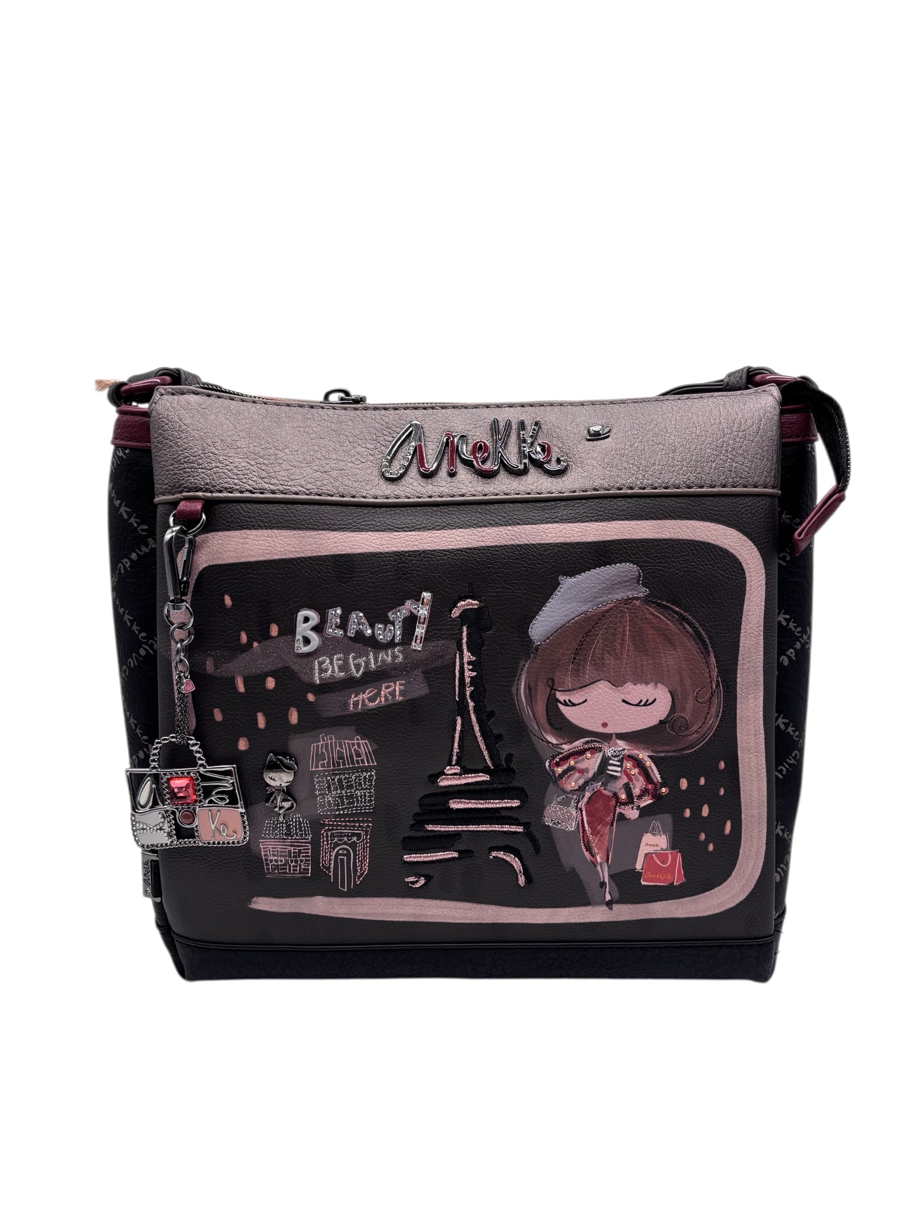 Anekke - Tracolla 3 scomparti Mademoiselle