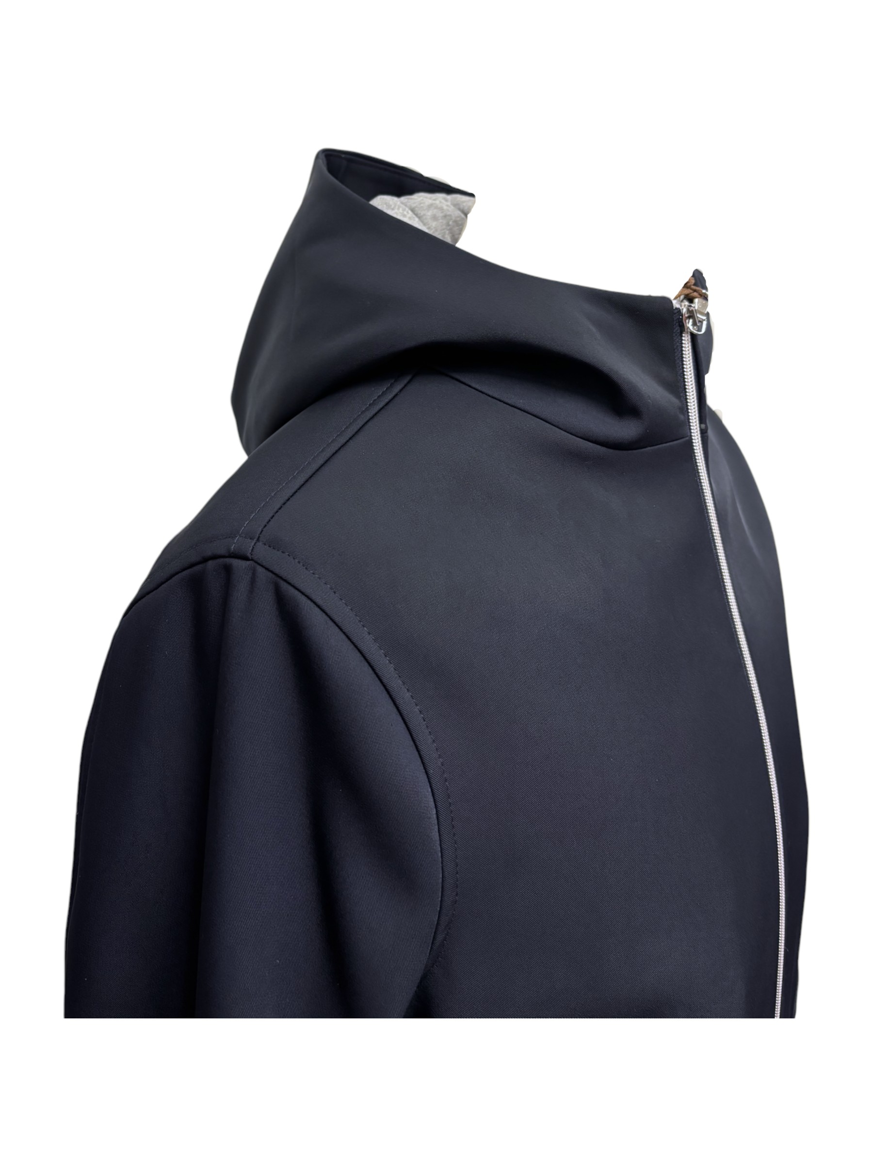 Scarano Napoli - Giubbino uomo in tessuto tecnico blu - 50 - immagine 4