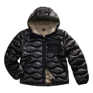 Blauer - Giubbotto uomo nero con taschino - XL