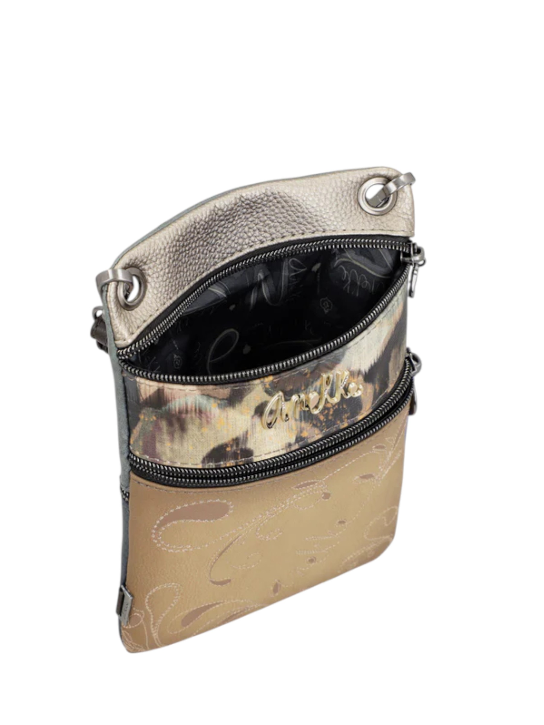 Anekke - Mini tracolla 2 scomparti Manifesto - immagine 3