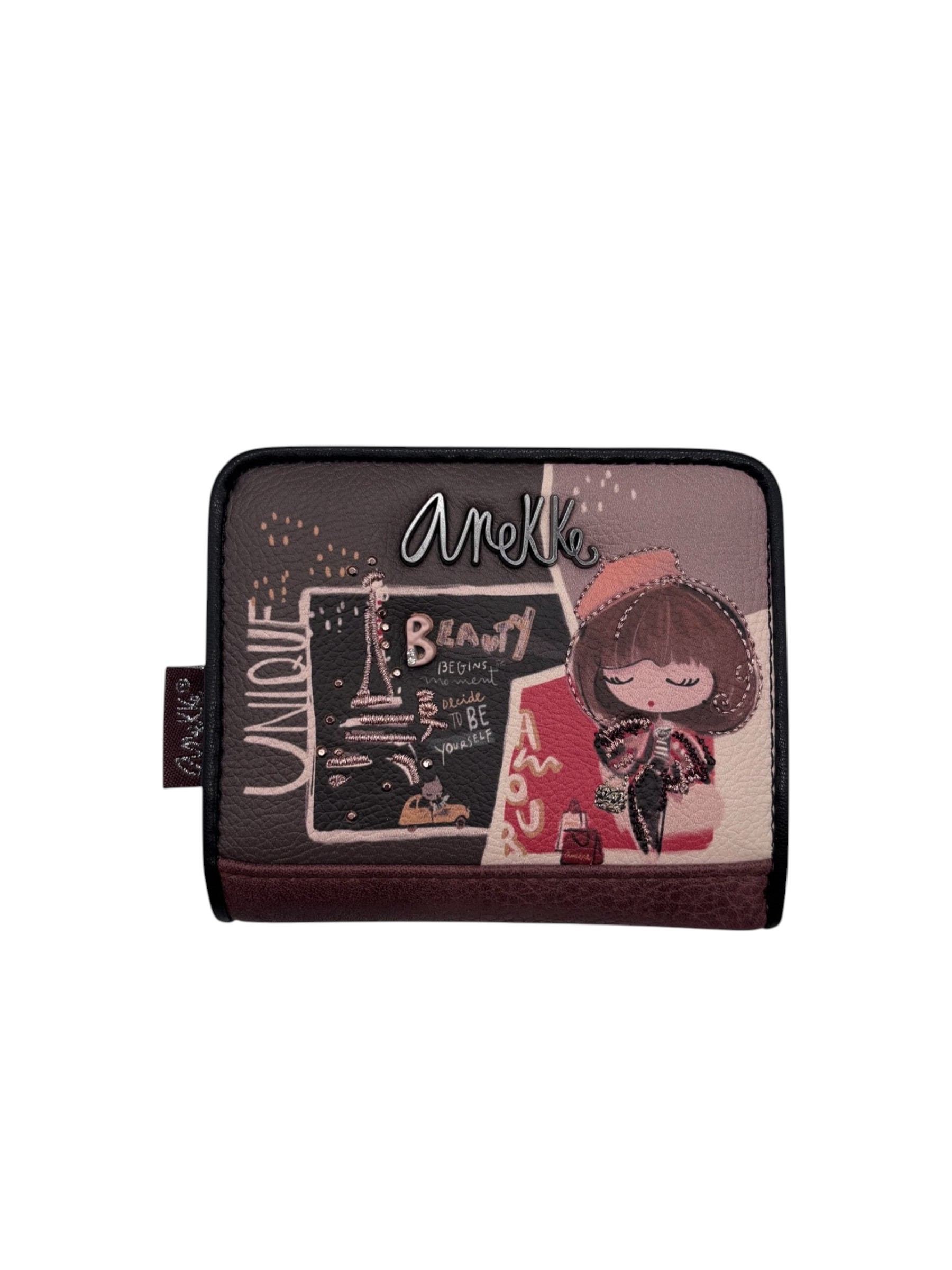 Anekke - Portafoglio piccolo RFID Mademoiselle