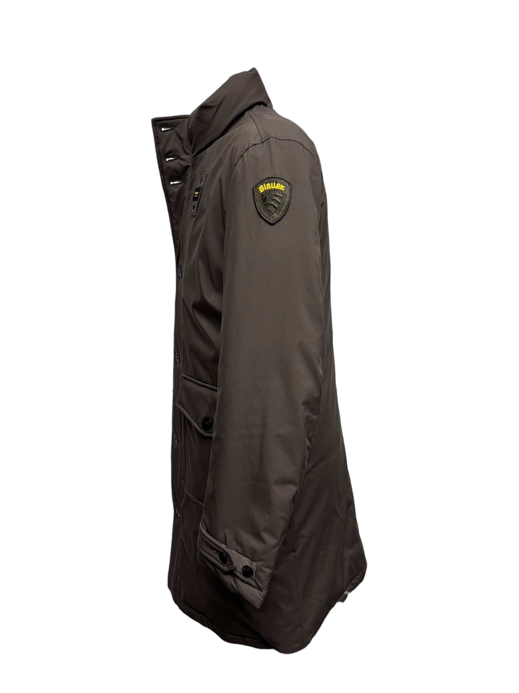 Blauer – Parka verde militare uomo - immagine 2