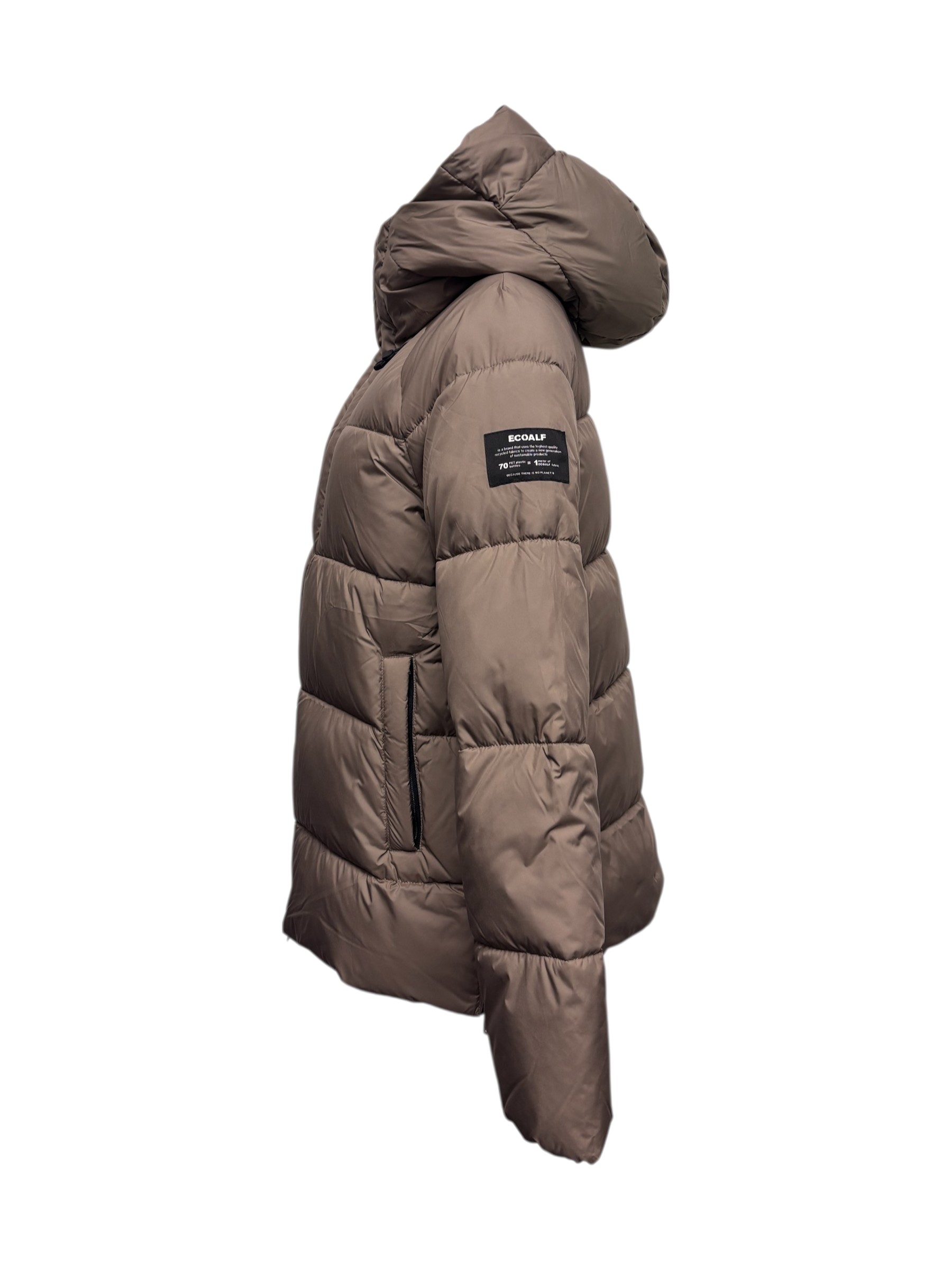 Ecoalf - Giubbotto fango donna con cappuccio - M - immagine 2