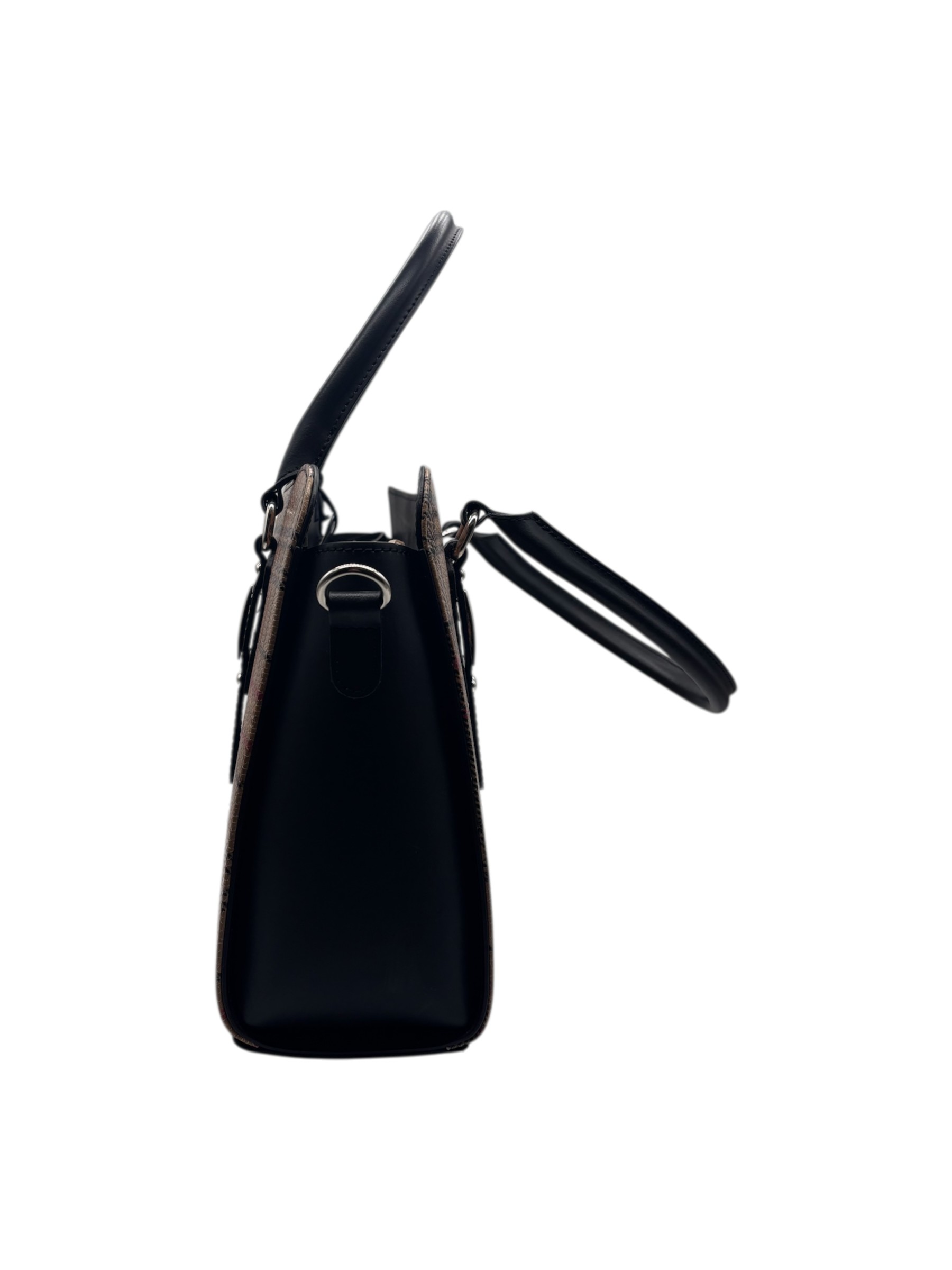 Juice - Borsa a mano in pelle media motivo tartan - immagine 2